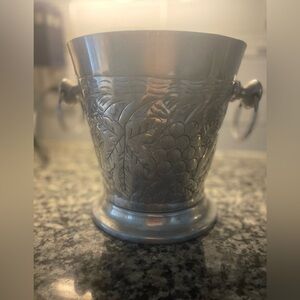 Indian made metal wine bucket